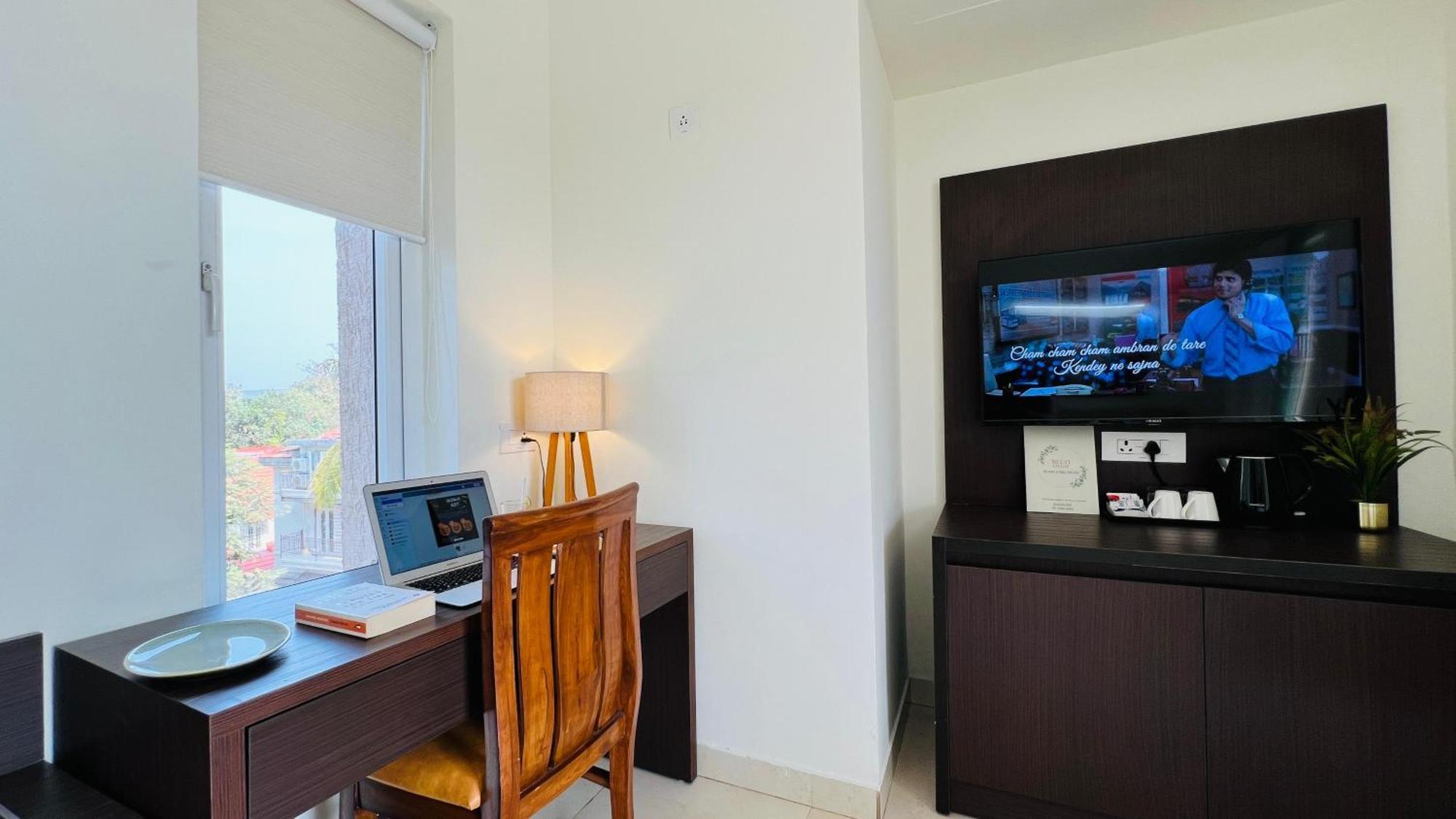 Bluo Amani Vagator - Boutique Hotel Goa Anjuna Rom bilde