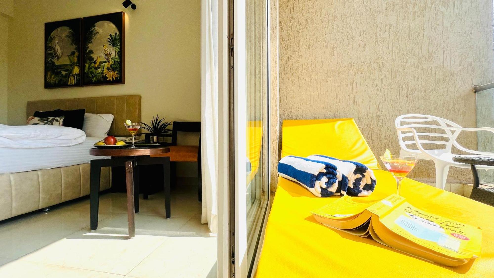 Bluo Amani Vagator - Boutique Hotel Goa Anjuna Eksteriør bilde