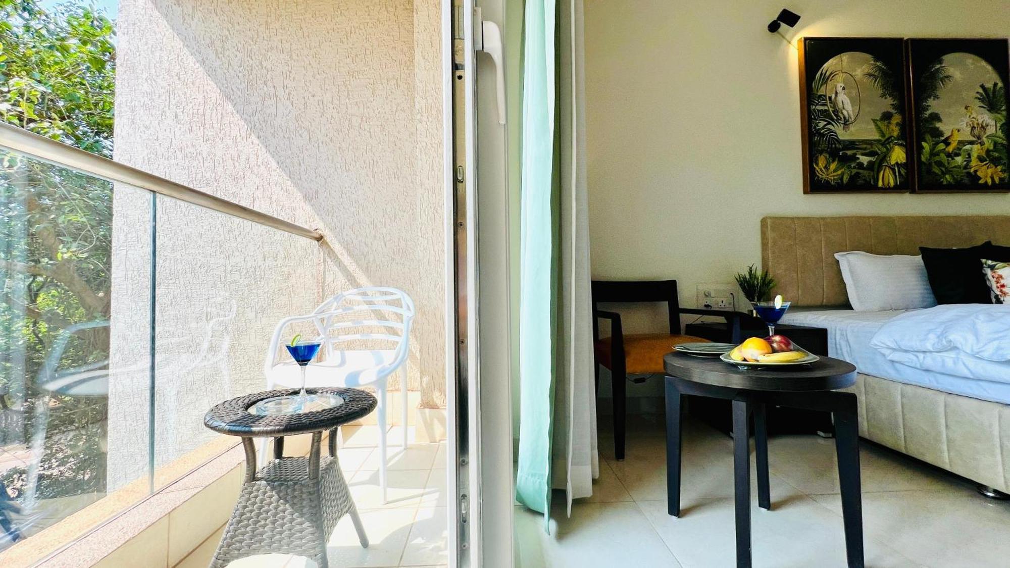 Bluo Amani Vagator - Boutique Hotel Goa Anjuna Eksteriør bilde